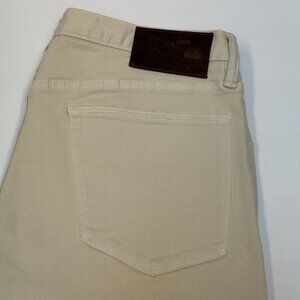 Todd Snyder Jeans Mens 34x30.5 Stretch 5-Pocket Jeans Slim Fit Cream Ivory Pants